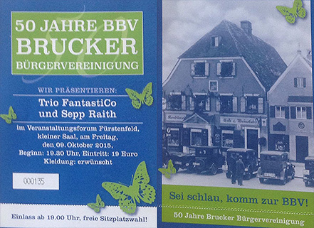 Geburtstagsfeier 50 Jahre BBV